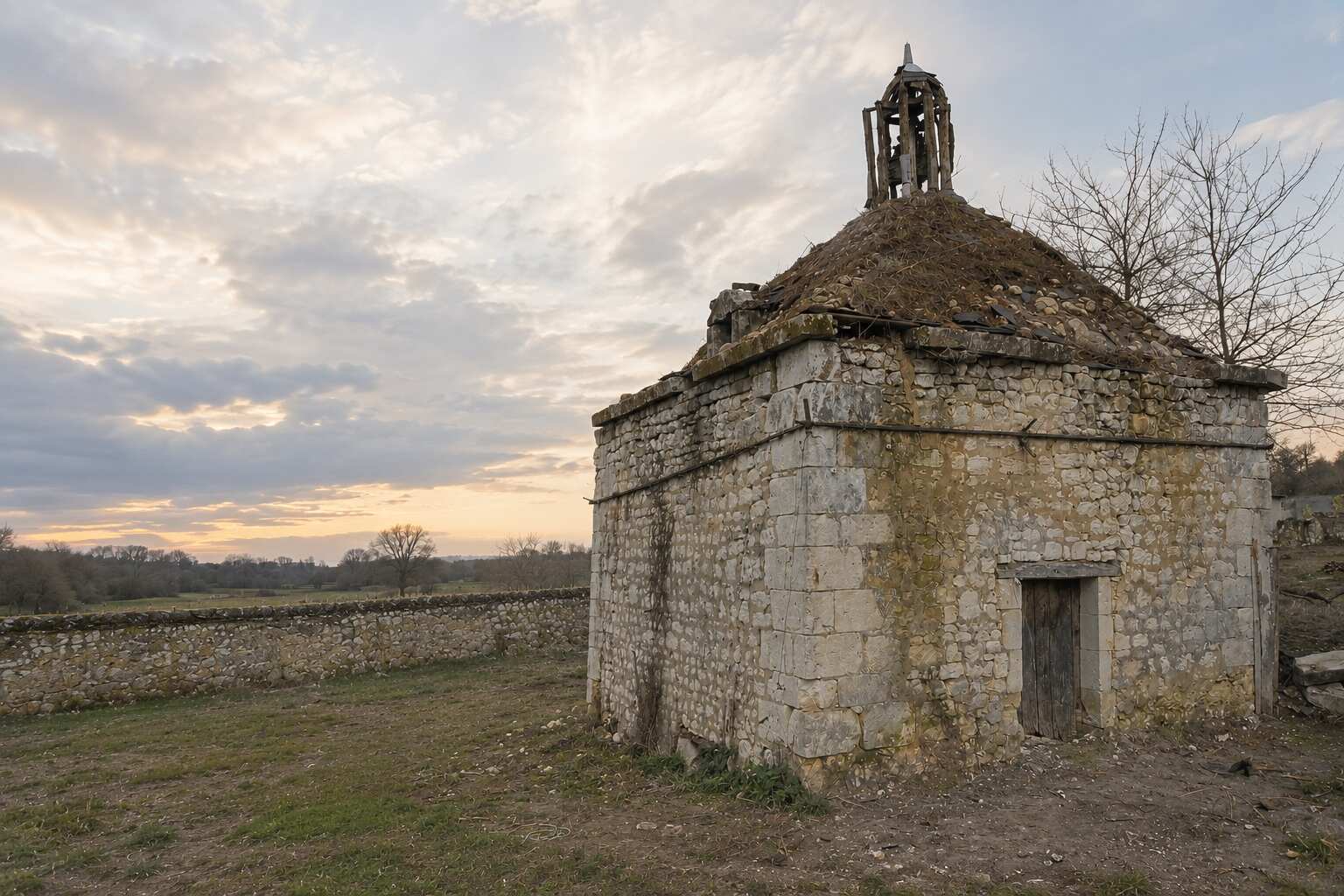 Restauration du pigeonnier de Foncluse à Roiffé (3)